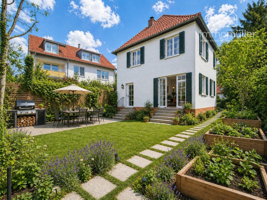 KI GARTEN Einfamilienhaus Gr�nstadt