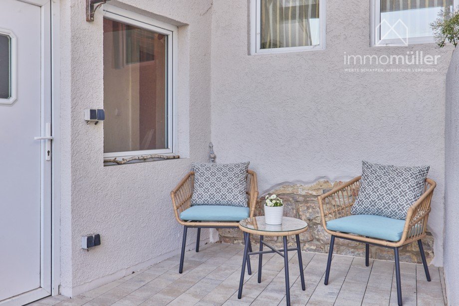 Hof Detail Einfamilienhaus Eisenberg