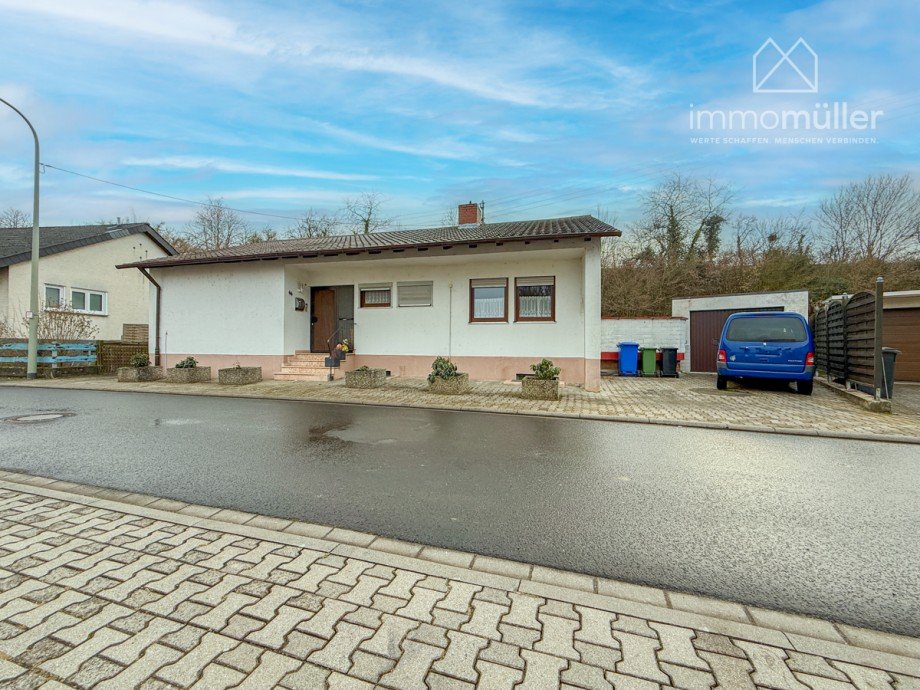Hausansicht Einfamilienhaus Ebertsheim