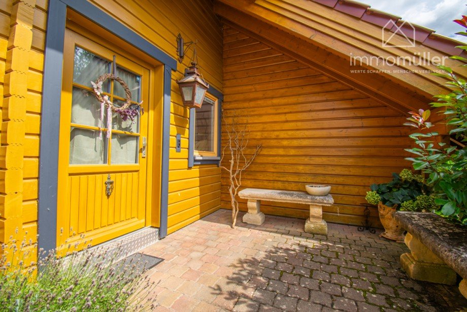 Eingangsbereich Einfamilienhaus Zellertal