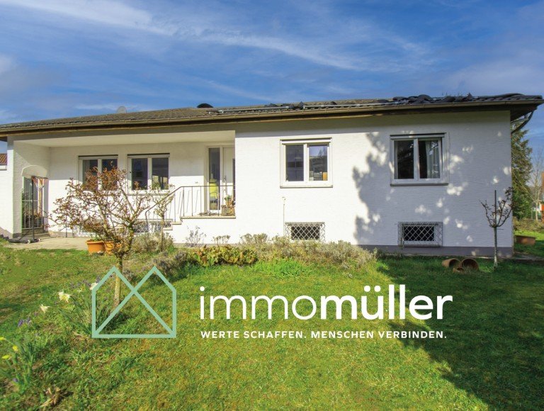 Titelbild Eisenberg Bungalow Wohnen auf einer Ebene: Gepflegter Bungalow mit gro�em Gartenparadies in Eisenberg (Pfalz)