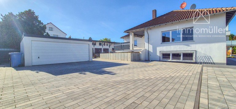 Hausansicht Gr�nstadt-Sausenheim Bungalow Modernisierter Bungalow mit ausgebautem Kellergeschoss in gut angebundener Lage in Sausenheim