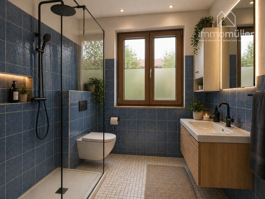 KI BADEZIMMER Einfamilienhaus Gr�nstadt