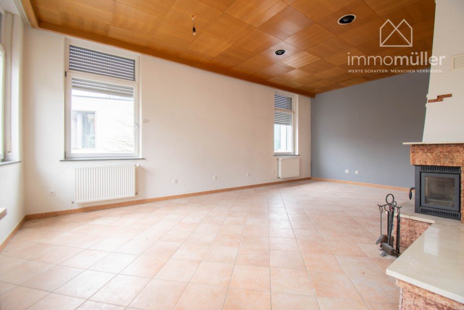 Wohnen/Essen Etagenwohnung Gr�nstadt