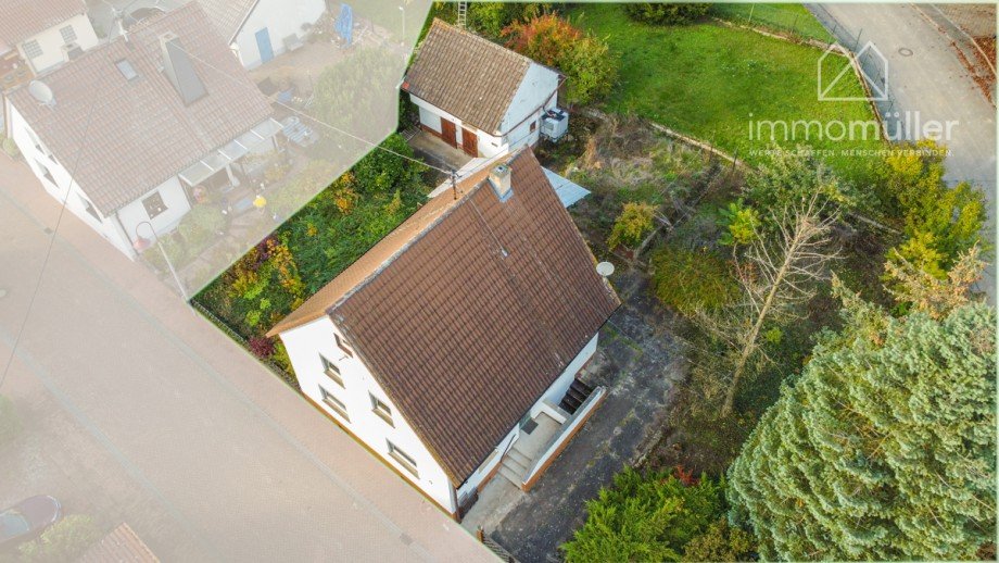 Luftaufnahme Einfamilienhaus Einselthum