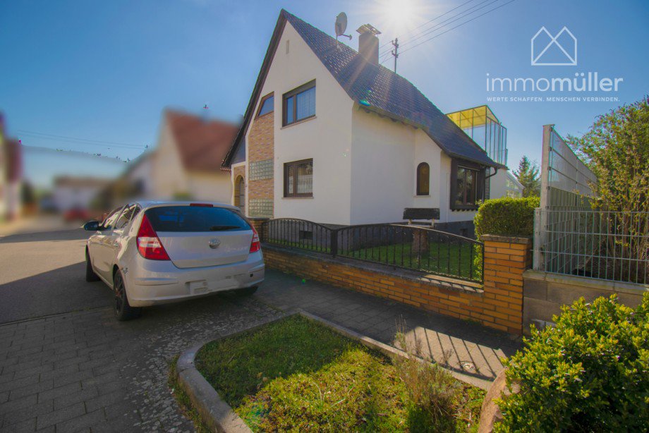 Hausansicht Einfamilienhaus Ebertsheim