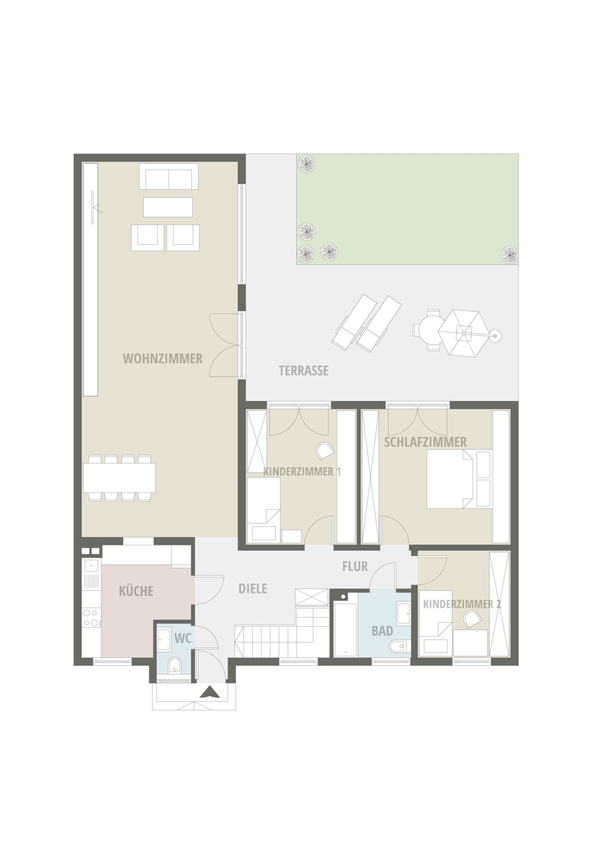 EG Bungalow Mannheim / Vogelstang