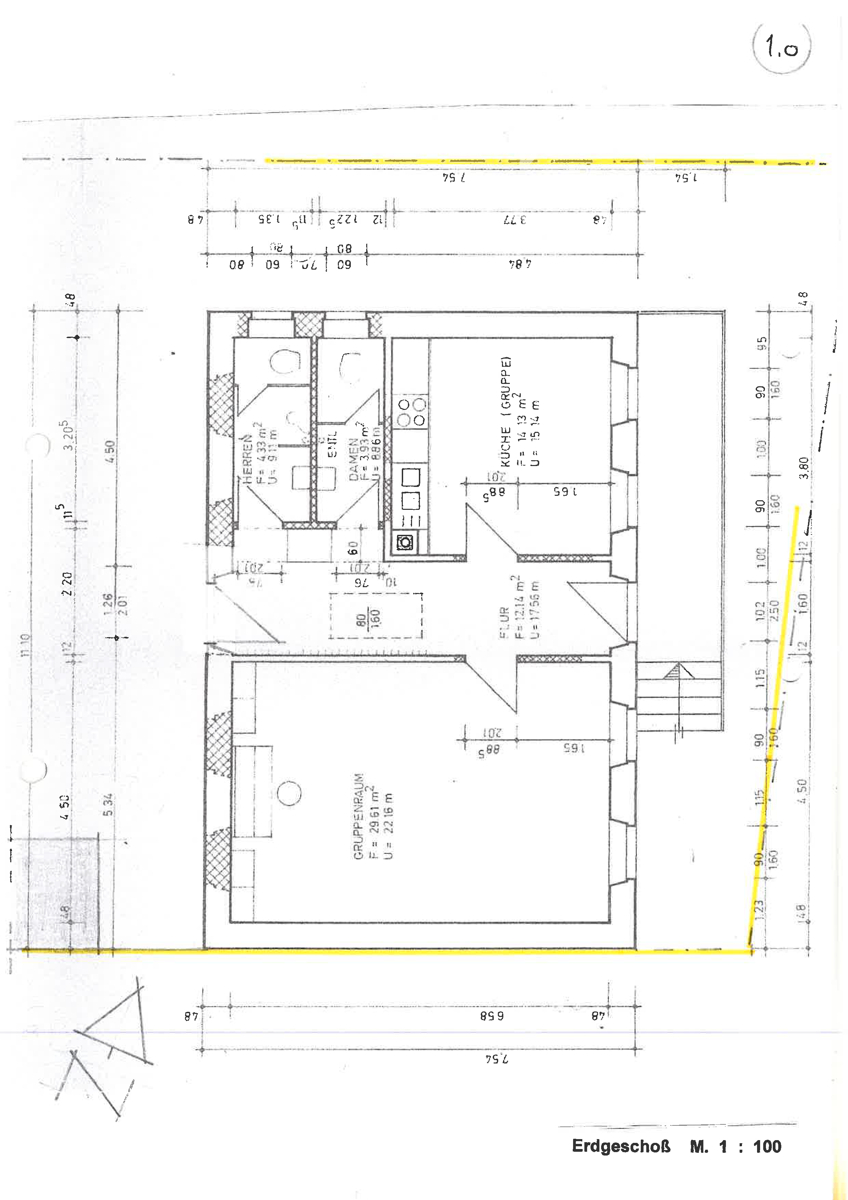 Grundriss EG Einfamilienhaus Wattenheim