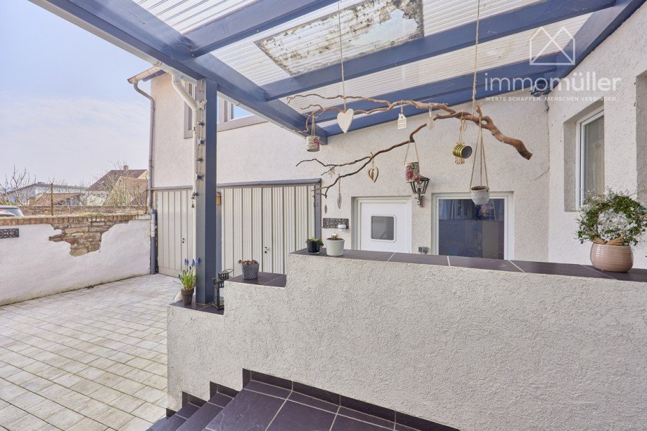 Innenhof Einfamilienhaus Eisenberg