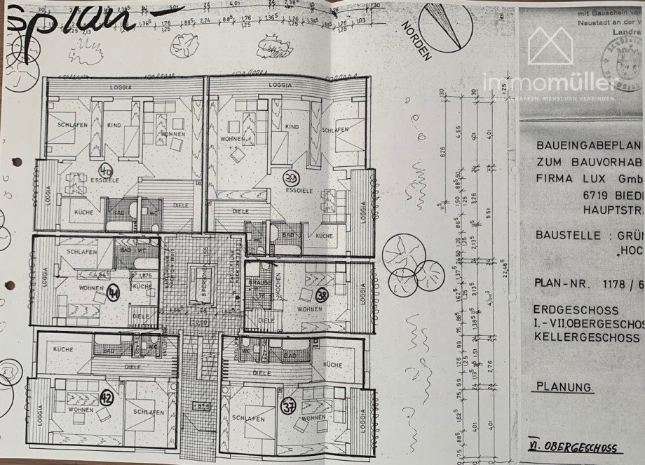 Grundriss Wohnung 40 Etagenwohnung Gr�nstadt