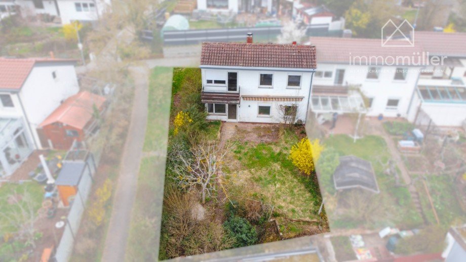 R�ckseite Reihenendhaus Steinborn - Eisenberg (Pfalz)