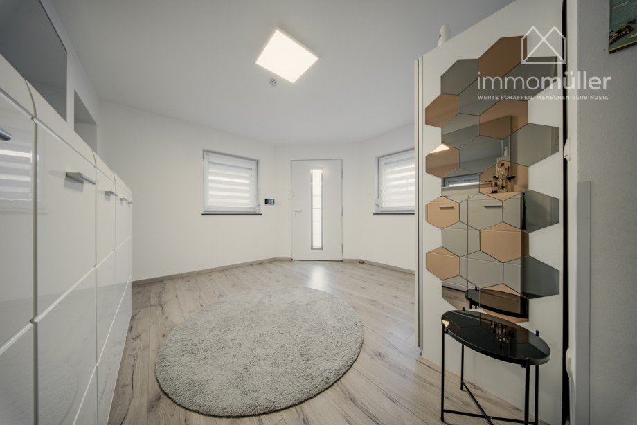 Eingangsbereich Einfamilienhaus Mannheim / Sch�nau
