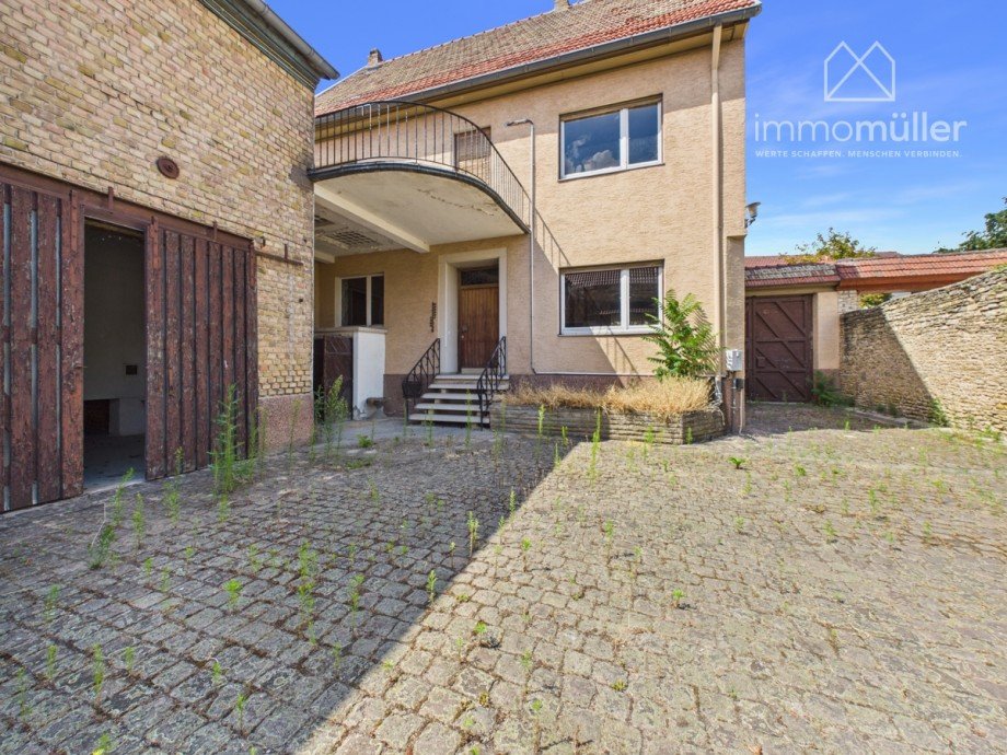 Eingang Haus Bauernhaus Fl�rsheim-Dalsheim