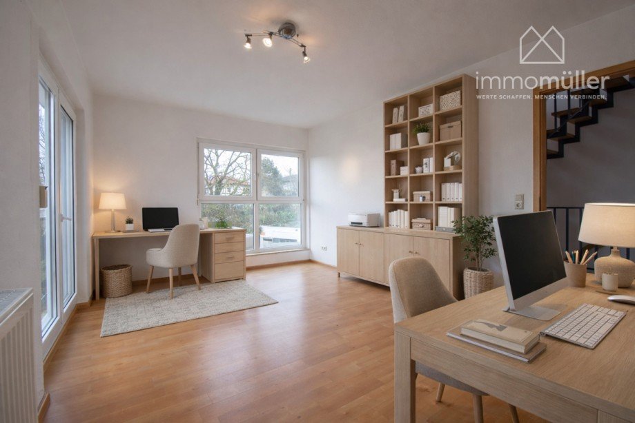 Virtual Staging - B�ro OG Doppelhaush�lfte Ebertsheim