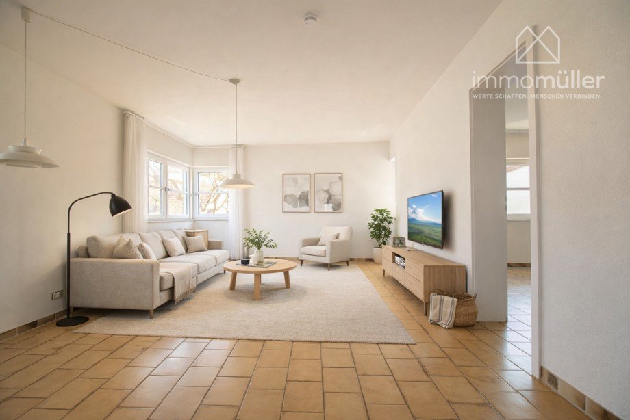 Virtual Staging - Wohnen Einfamilienhaus Gr�nstadt