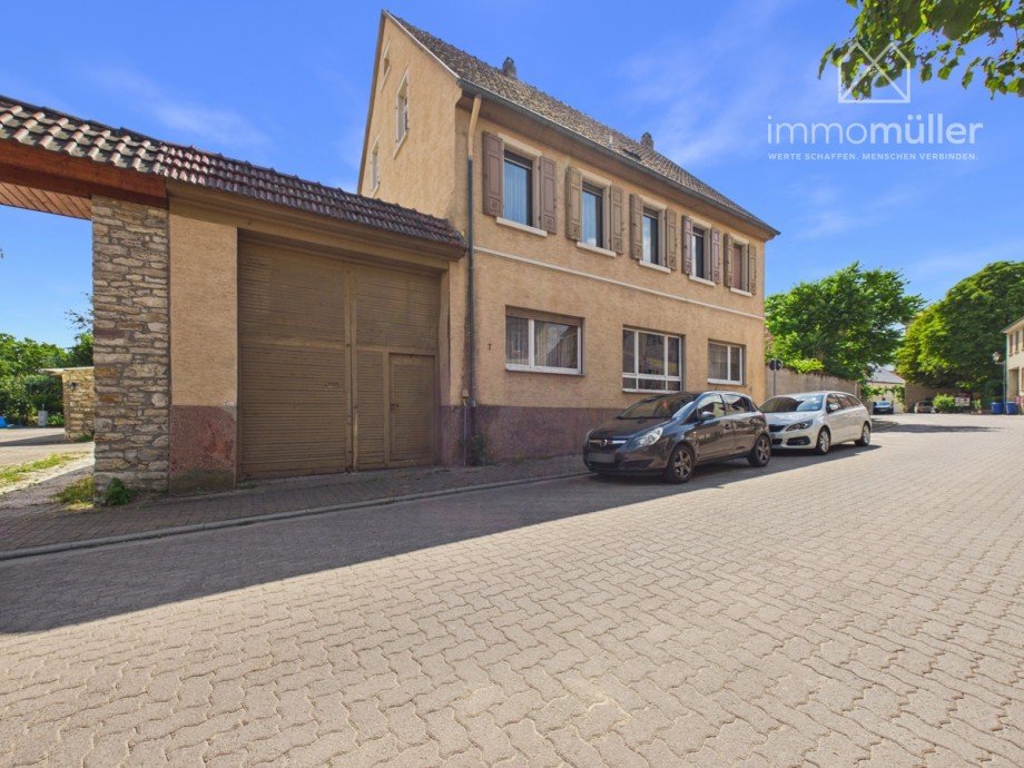 Hausansicht Bauernhaus Fl�rsheim-Dalsheim