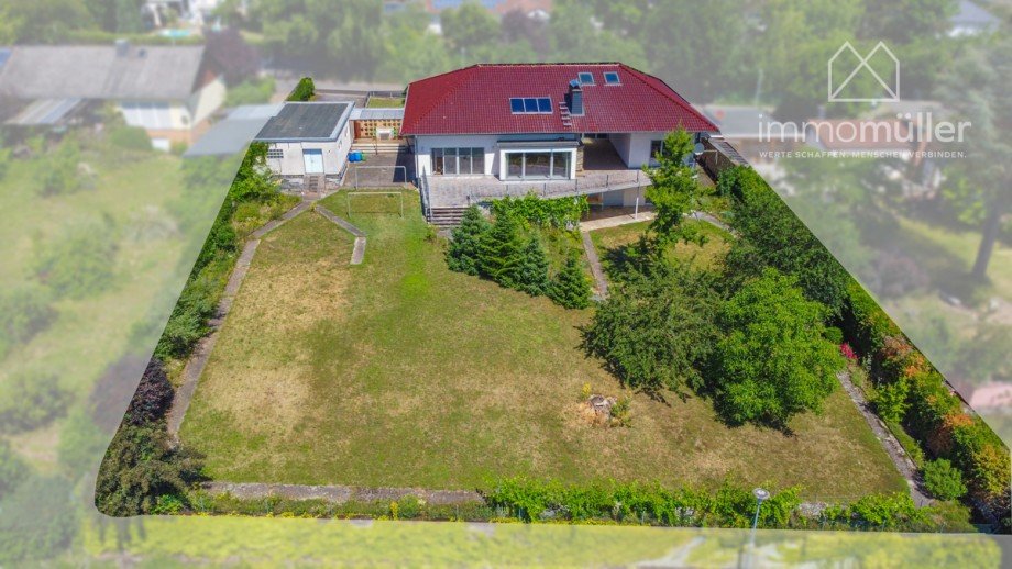 Luftaufnahme 4 Bungalow Eisenberg