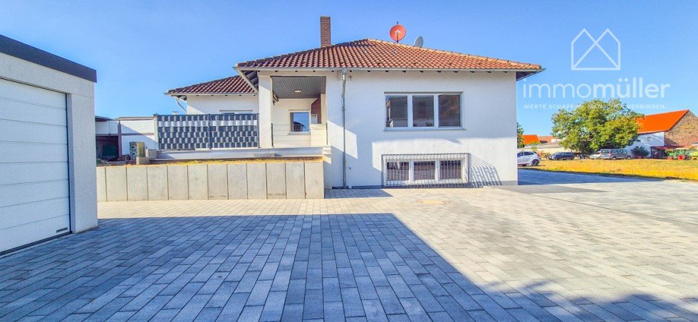 Hausansicht Bungalow Gr�nstadt-Sausenheim
