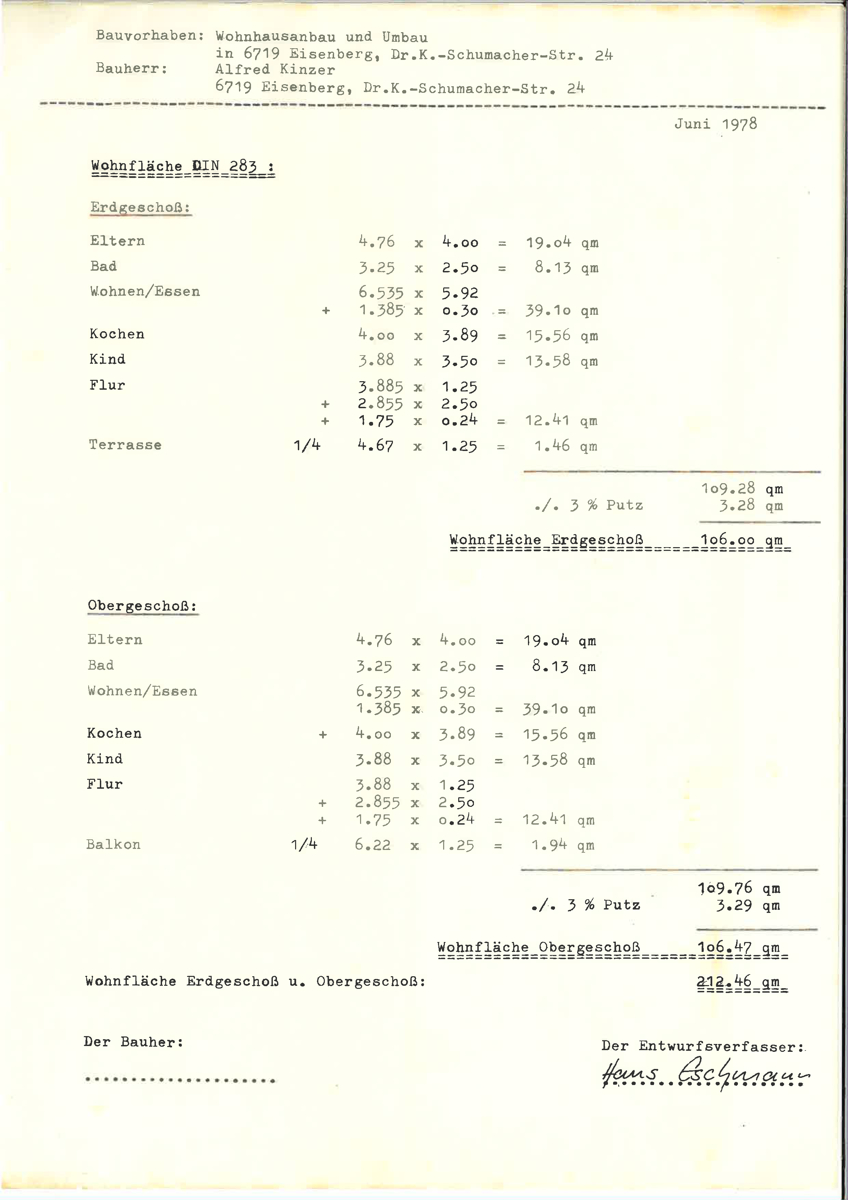 Wohnfl�che Erdgeschosswohnung Eisenberg