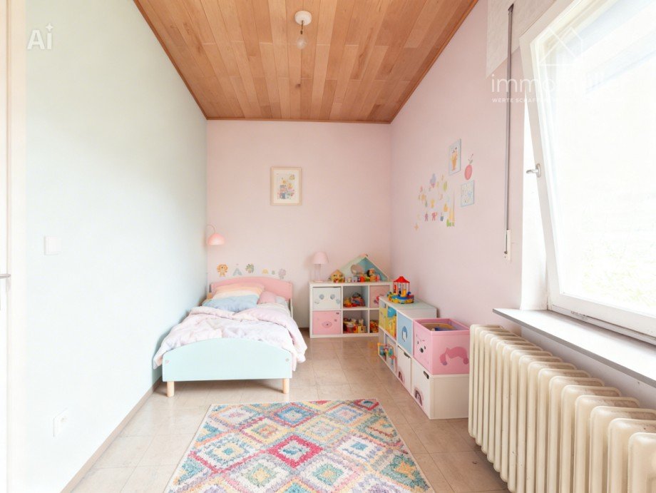 Beispiel Kinderzimmer Reihenendhaus Steinborn - Eisenberg (Pfalz)