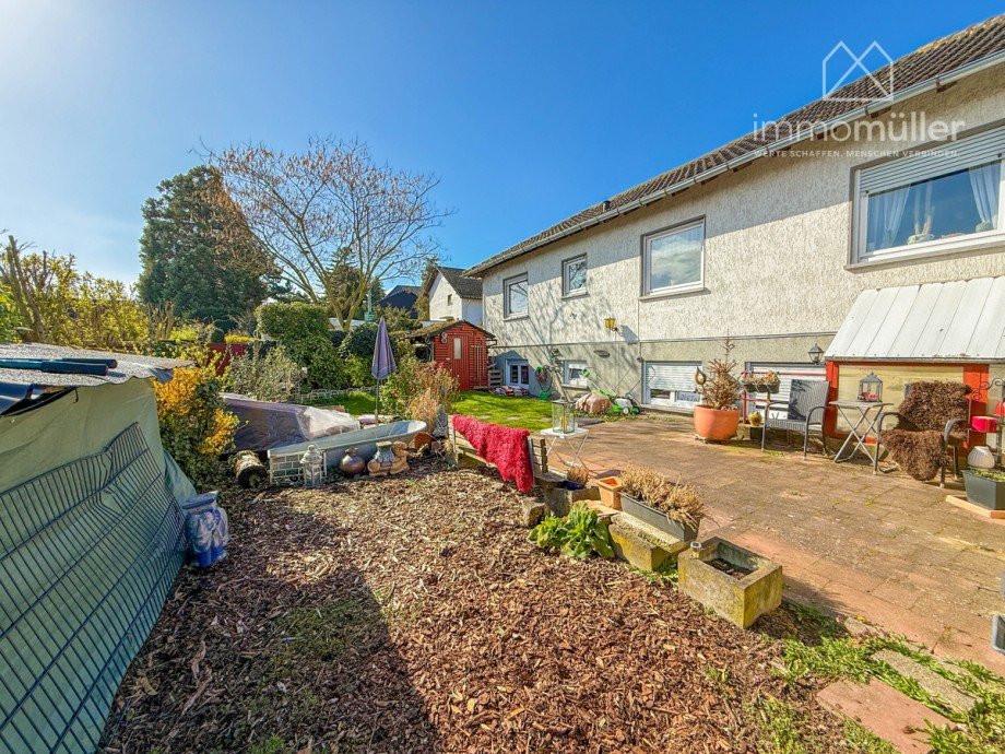 Garten ELW Bungalow Gr�nstadt