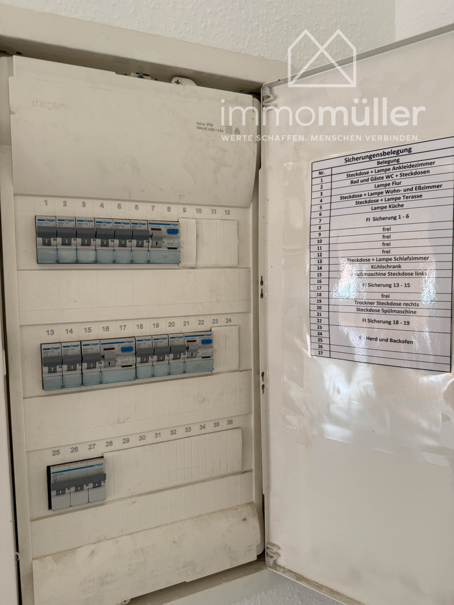 Elektrik Dachgeschosswohnung Worms