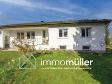 Hauptbild Wohnen auf einer Ebene: Gepflegter Bungalow mit großem Gartenparadies in Eisenberg (Pfalz)